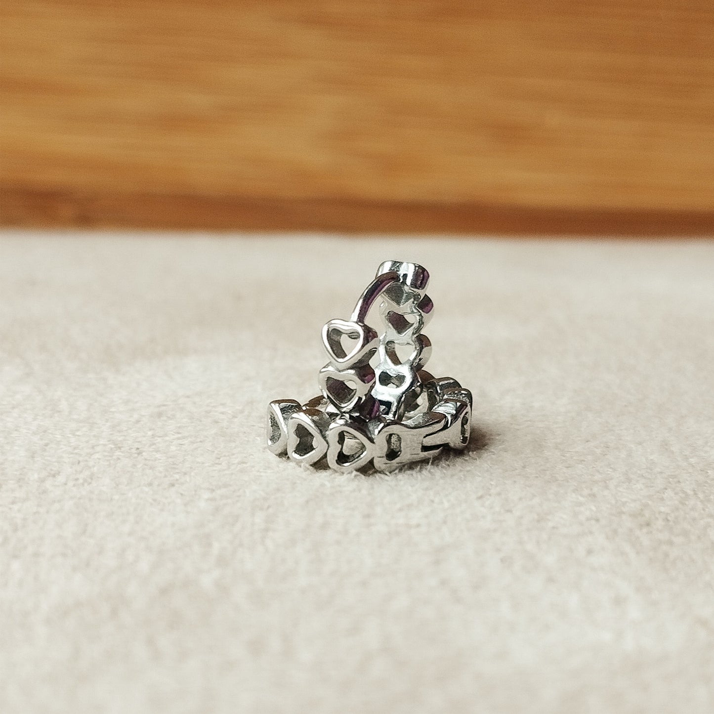 Argolas Coração - A Bijuteria