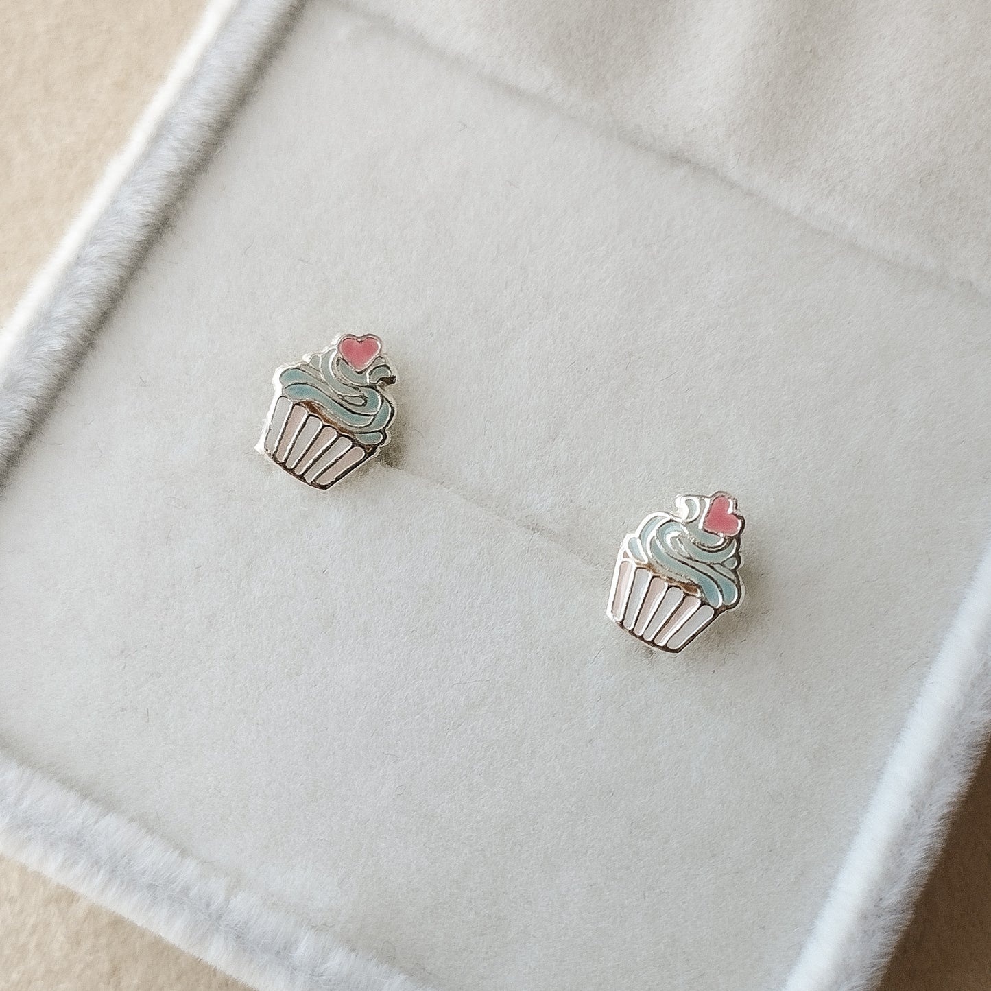 Brincos Cupcake - A Bijuteria