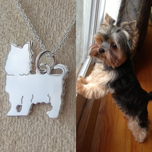 Colar Pet Yorkshire - A Bijuteria