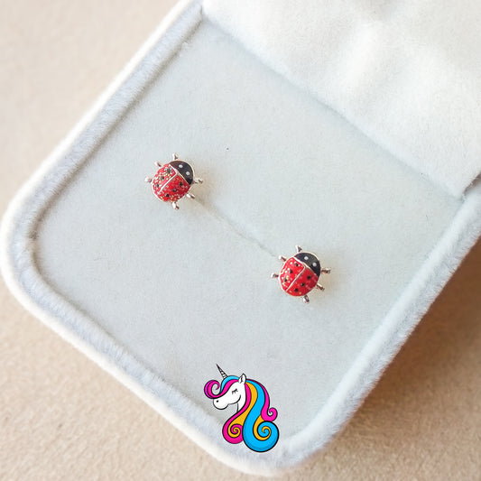 Brincos Joaninha - A Bijuteria