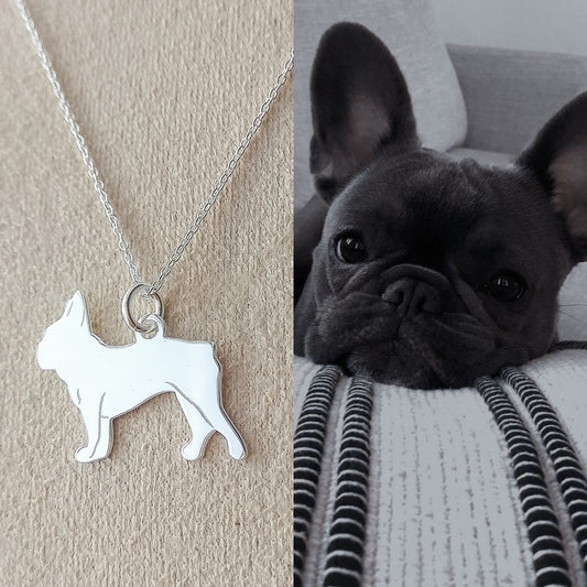 Colar Pet Bulldog Francês - A Bijuteria