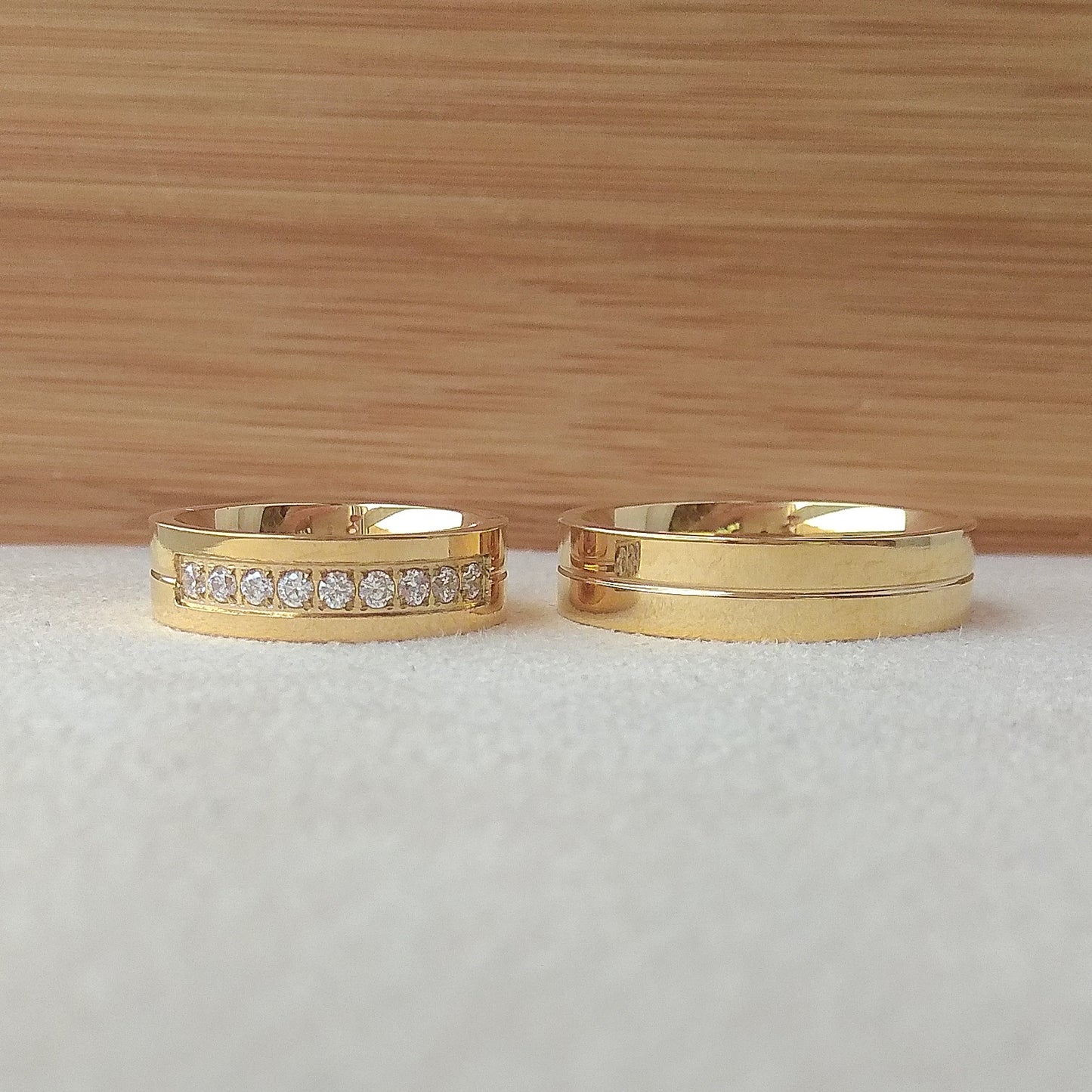 Aliança MRV030 - A Bijuteria