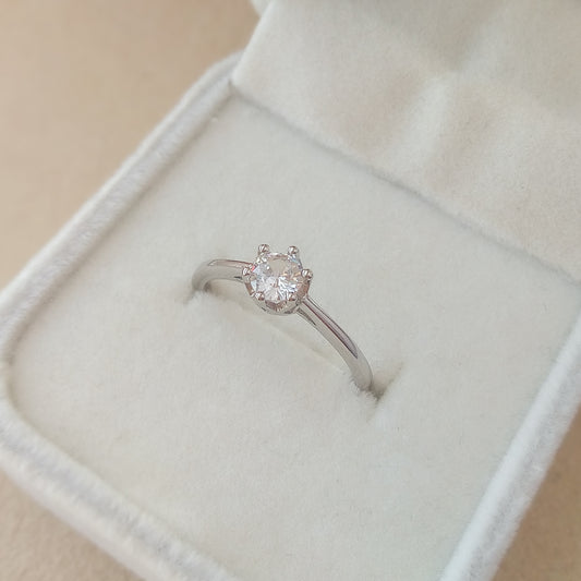 Anel de Noivado - Solitário SP20