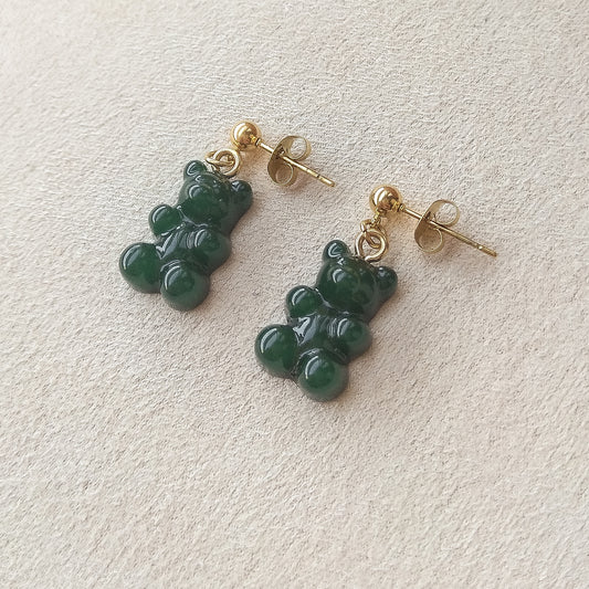 Brincos Bears - A Bijuteria