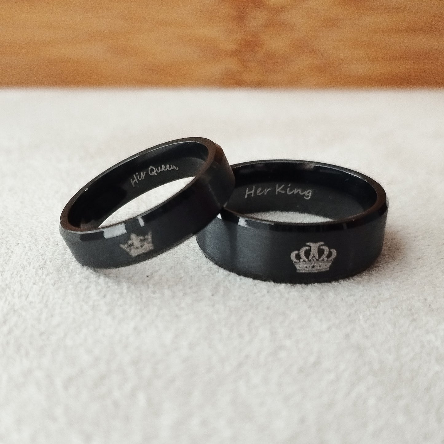 Aliança King & Queen - A Bijuteria