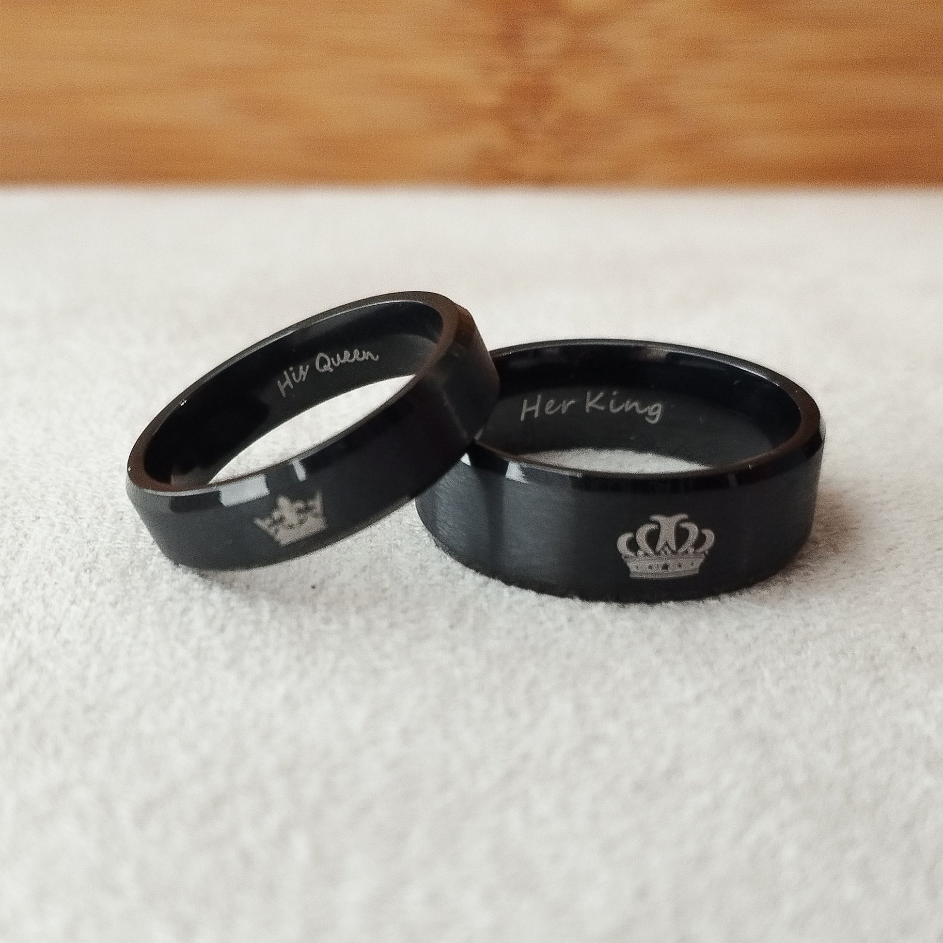 Aliança King & Queen - A Bijuteria