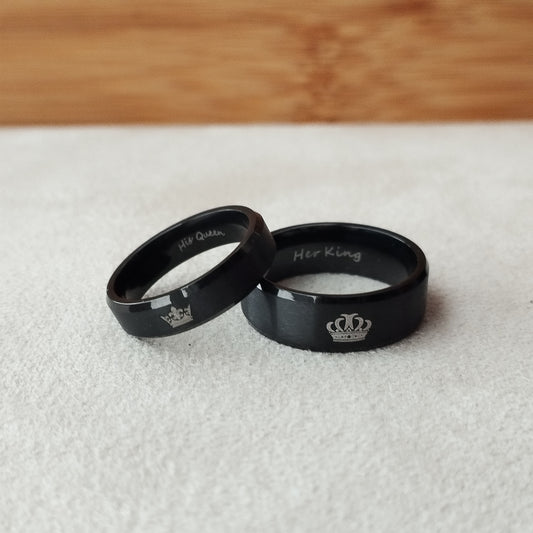 Aliança King & Queen - A Bijuteria