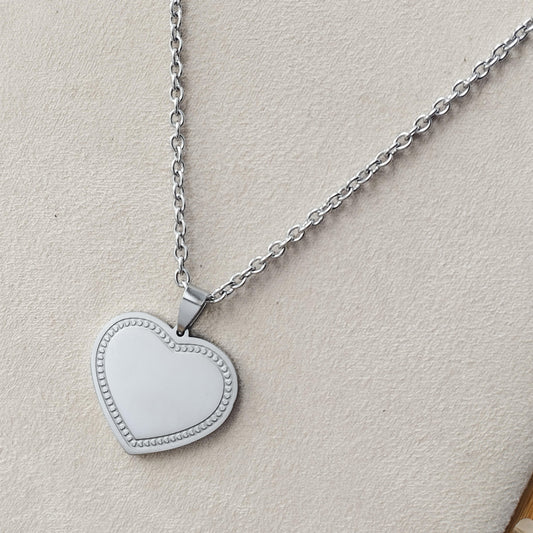 Colar Coração X - A Bijuteria