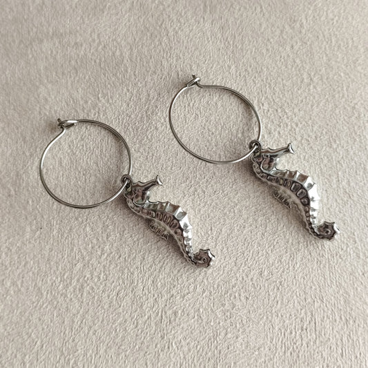 Brincos Cavalo Marinho - A Bijuteria